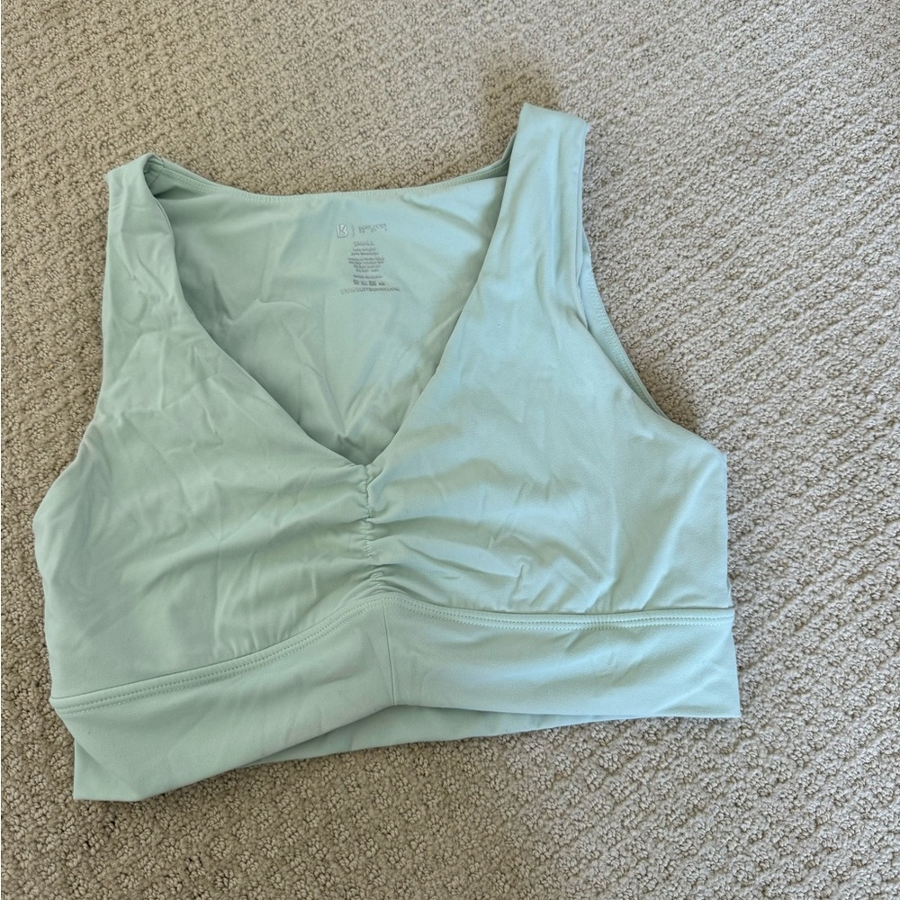 BuffBunny Light Green Sports Bra